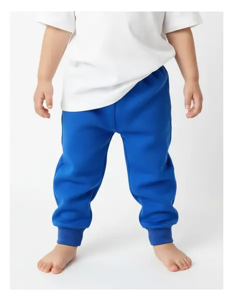 Pantaloni de trening vatuiti model albastru