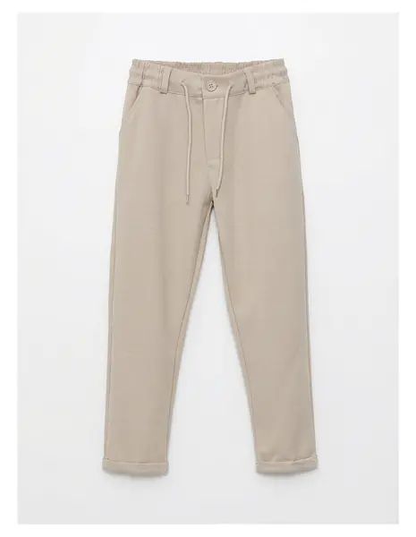 Pantaloni eleganti Rafael crem