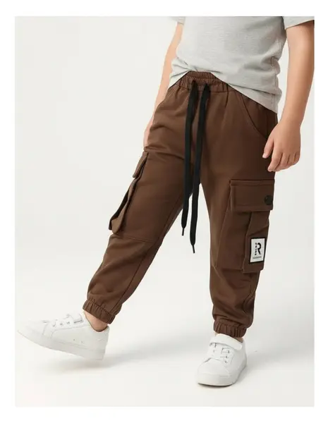 Pantaloni imblaniti Remus maro