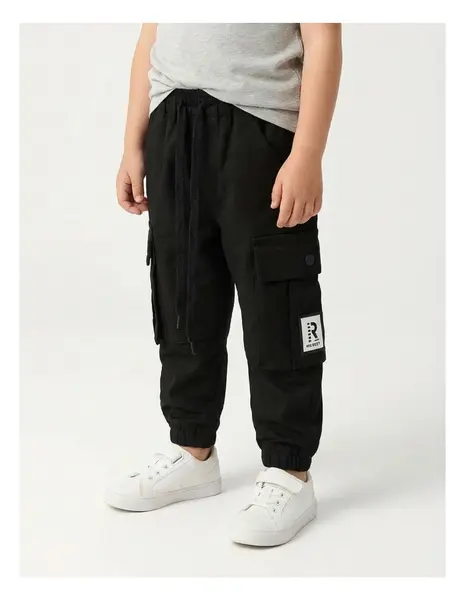 Pantaloni imblaniti Remus negru