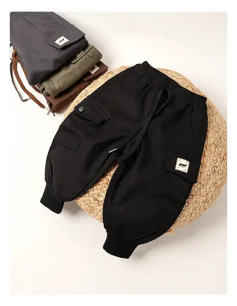 Pantaloni imblaniti Theodor negru