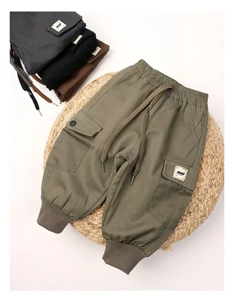 Pantaloni imblaniti Theodor verde