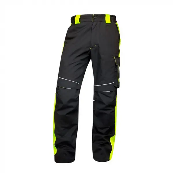 Pantaloni in talie de iarna negri, culoarea negru, Ardon NEON NEGRU, 3XL