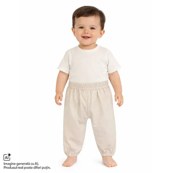 Pantaloni lungi pentru copii Chicco, Bej, 01170-70MFCO