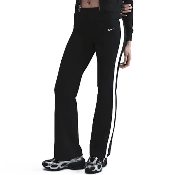 Pantaloni Nike W NSW HR FLDOVR PNT GLS