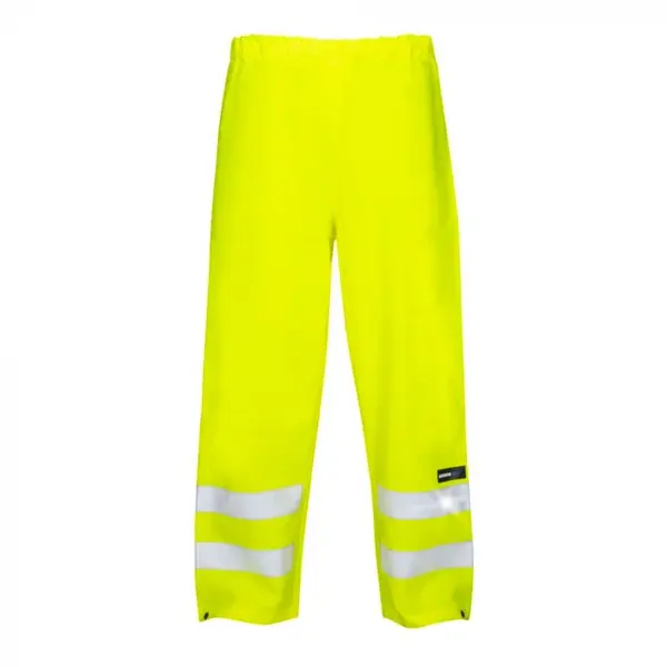 Pantaloni reflectorizanti impermeabili, galben, Aqua 1012 3XL, GALBEN FLUO