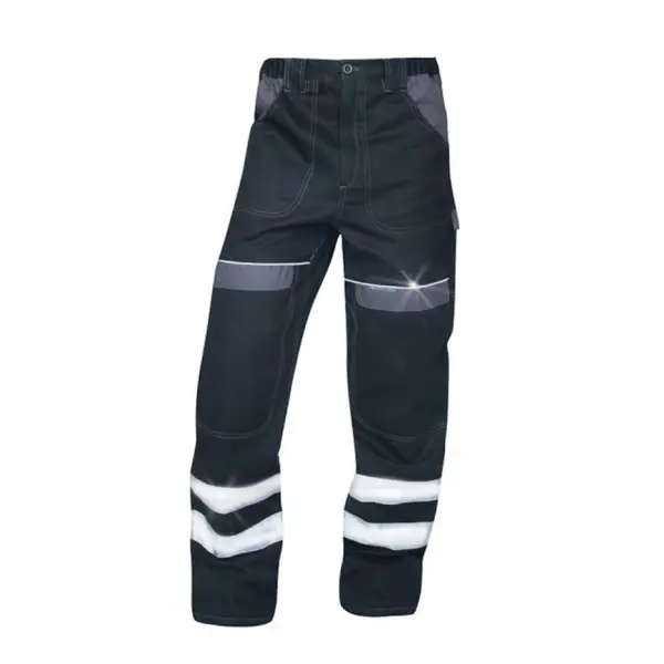 Pantaloni reflectorizanti lucru barbati, negru, COOL TREND 60, NEGRU