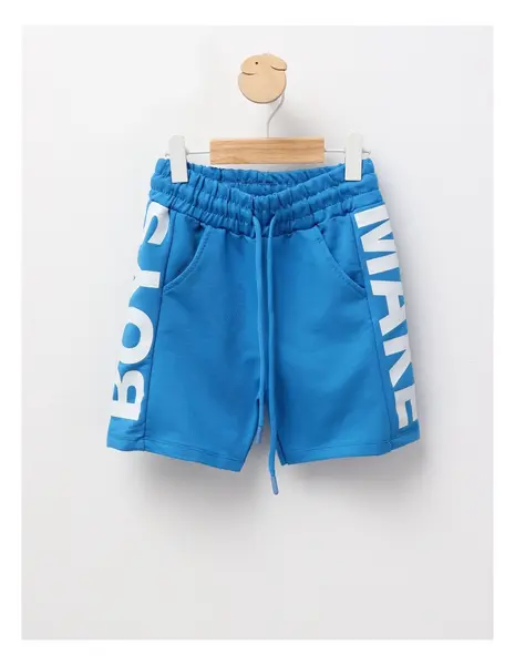 Pantaloni scurti Boys Make albastru