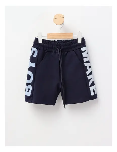 Pantaloni scurti Boys Make bleumarin