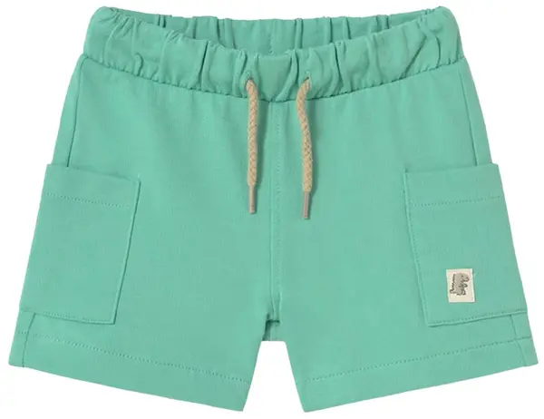 Pantaloni scurți casual Bermuda Mayoral - Cu elastic, verde, 12 m
