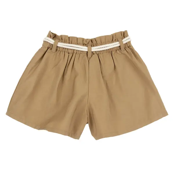 Pantaloni scurti copii Chicco, bej cu model, 01990-70MC