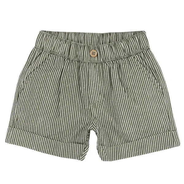 Pantaloni scurti copii Chicco, verde cu bej, 11966-68MFCO