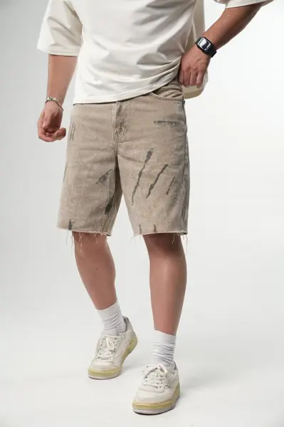 PANTALONI SCURTI FASHION BROWN PSAS213(CV01) (MĂRIME: 31)