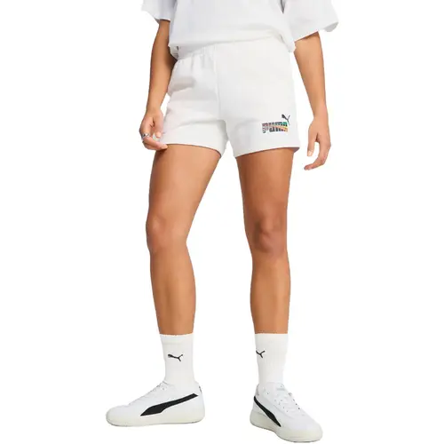 Pantaloni scurti femei Puma Love United Mid-rise Shorts 4 68500302
