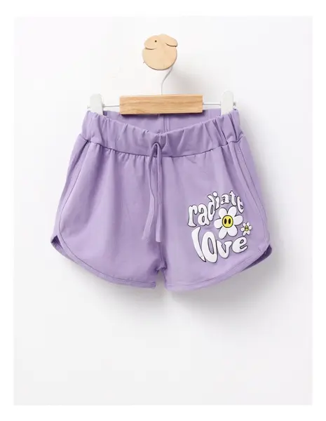 Pantaloni scurti fetite Radiate Love model mov