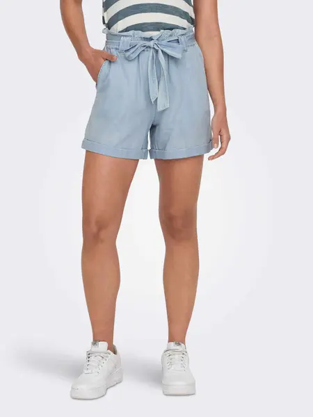 Pantaloni scurti Onlbea Smilla Hw Pb Loose Dnm