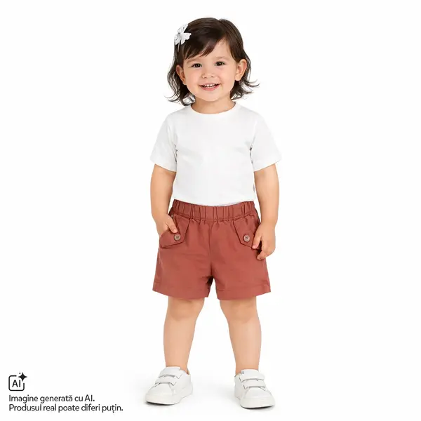 Pantaloni scurti pentru copii Chicco, Rosu, 01382-70MFCO