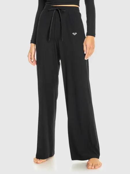 Pantaloni sport Rib Wide Leg P