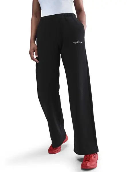 Pantaloni sport W Nsw Phnx Flc Strght Leg Pnt