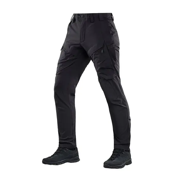 Pantaloni Tactici Vara M-TAC Rubicon Flex - NEGRU / 32/32