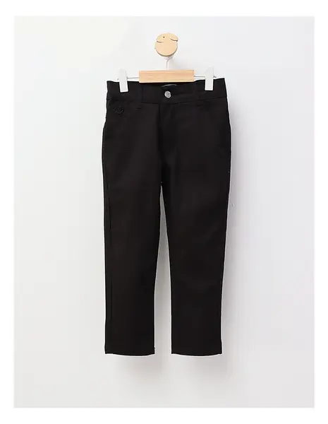 Pantaloni tercot Sergiu negru