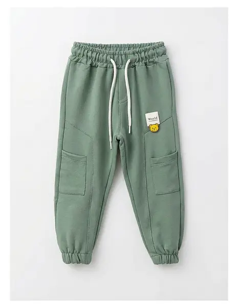 Pantaloni trening WORLD verde