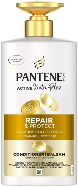 Pantene Pro-V Balsam reparator pentru păr deteriorat Repair & Protect, 500 ml