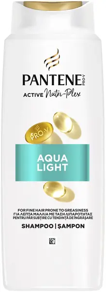 Pantene Pro-V Șampon pentru păr gras Aqua Light, 625 ml