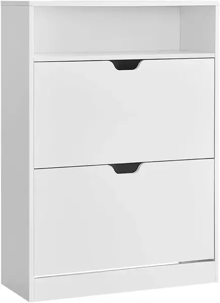 Pantofar Alb Vasagle 80x24x102 cm