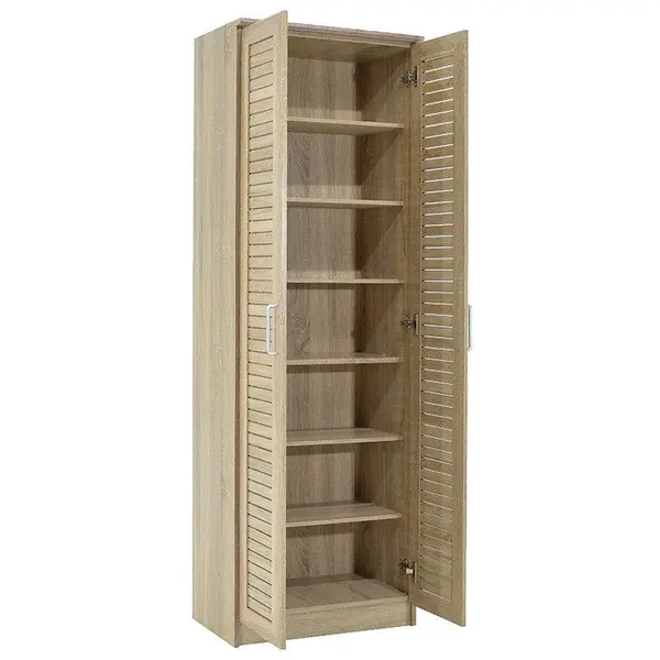 Pantofar Sante Pakketo, sonoma - maro - nuc - alb - antracit, 60x37x183 cm