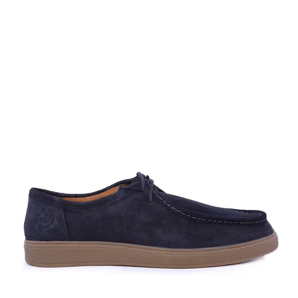 Pantofi bărbați Benvenuti bleumarin din piele întoarsă 909bp7569vbl