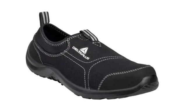 Pantofi cu bombeu si lamela confortabili, de protectie, MIAMI S1P SRC, culoarea negru 47, NEGRU