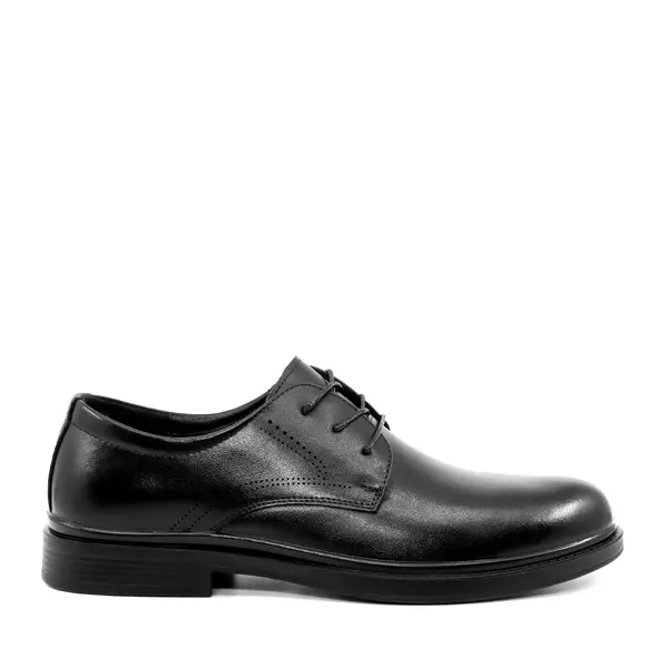 Pantofi cu talpă flexibilă bărbați Luca di Gioia negri din piele 1321BP0012N