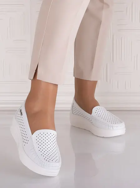 Pantofi dama casual Albi din Piele Naturală Anastassia