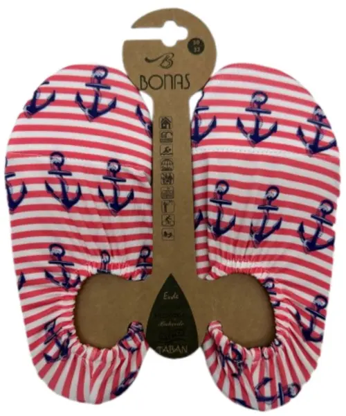 Pantofi de apă pentru copii 2 în 1 Bonas - Anchors, 24-26, 16.5 cm
