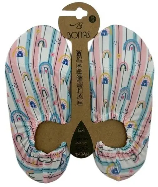 Pantofi de apă pentru copii 2 în 1 Bonas - Boho, 27-29, 18 cm