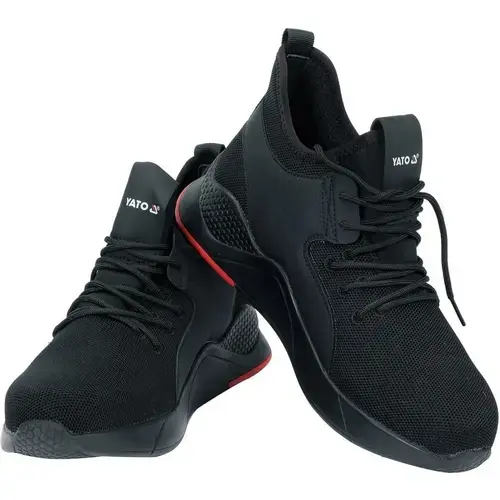 Pantofi de lucru Yato YT-80626, Piele naturala, marimea 45, Negru