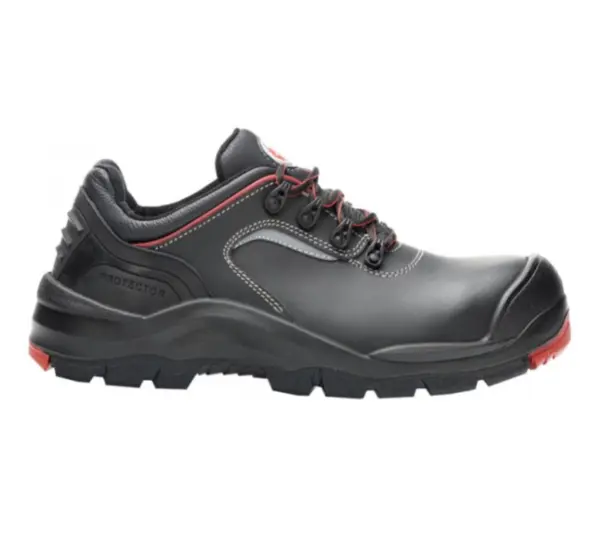 Pantofi de protectie cu bombeu S3 din fibra de sticla si lamela kevlar, Ardon HOBARTLOW, culoarea negru 42, NEGRU
