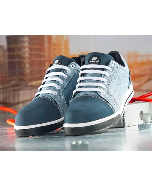 Pantofi de protectie S1P cu bombeu compozit si lamela, Ardon DERRIK DENIM, culoarea albastru 41, ALBASTRU