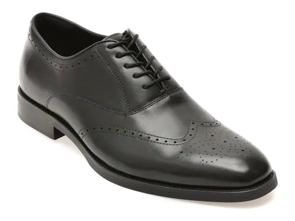 Pantofi elegani ALDO negri, DONALD 001, din piele naturala