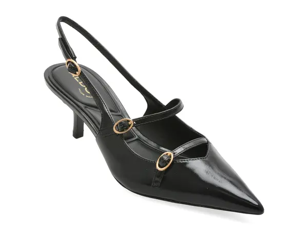 Pantofi eleganti ALDO negri, JACQUIE 001, din piele ecologica