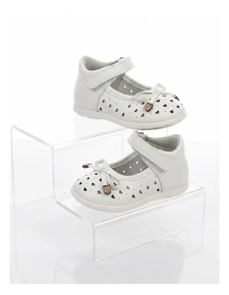 Pantofi eleganti apawwa Inimioare, alb