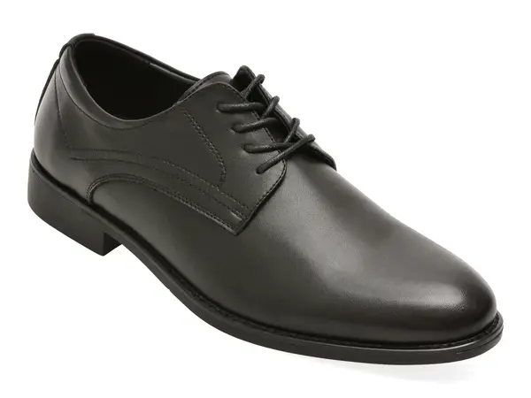Pantofi eleganti BITE THE BULLET negri, BM6305, din piele naturala