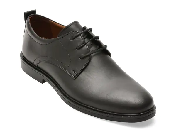 Pantofi eleganti BITE THE BULLET negri, RM109, din piele naturala