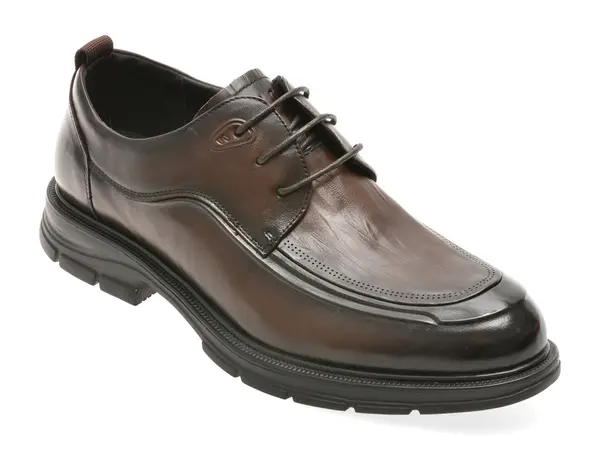 Pantofi eleganti EPICA maro, AH01N, din piele naturala