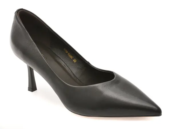 Pantofi eleganti EPICA negri, G09630, din piele naturala