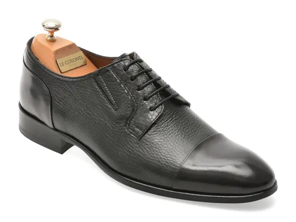 Pantofi eleganti LE COLONEL negri, 327118, din piele naturala