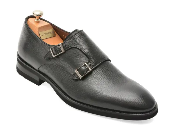 Pantofi eleganti LE COLONEL negri, 49813, din piele naturala