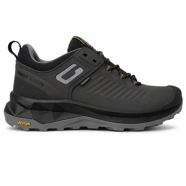 Pantofi Grisport Platinum Negru - Black/Dark Grey