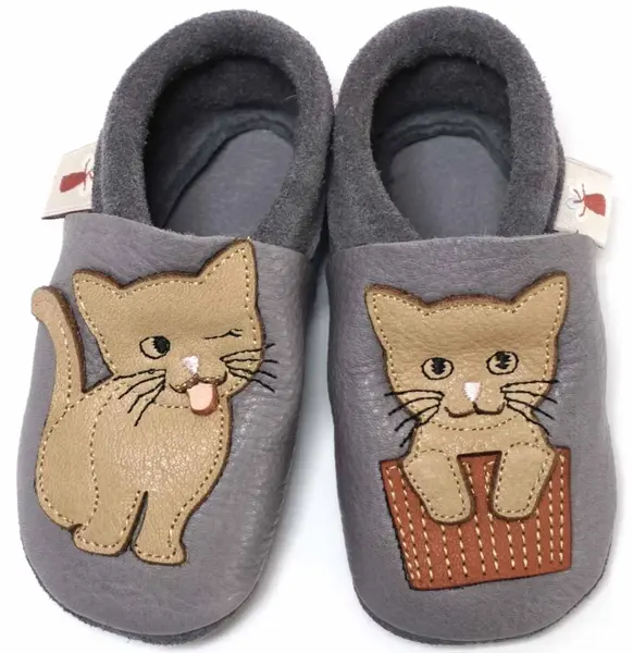 Pantofi pentru bebeluşi Baobaby - Classics, Cat's Kiss grey, mărimea 2XL
